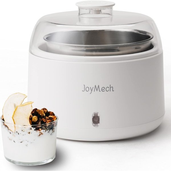 Yogurt Maker, Compact Greek Yogurt Maker Machine with Constant Temperature