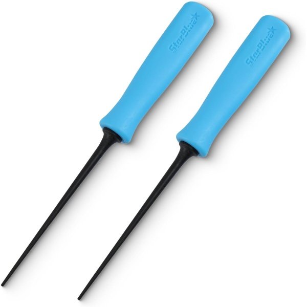 StarBlue Takoyaki Picks Soft Type 2 Picks Set with Heat Resistant and Easy to Clean, Light Blue